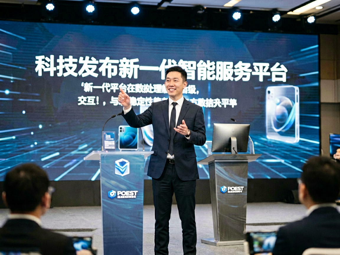 乐竟科技新产品发布会现场